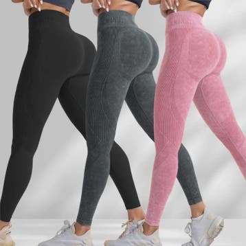 Naadloze Hoge Taille Yoga Legging - Hip Lifting & Ademend vo, Verzenden, Nieuw