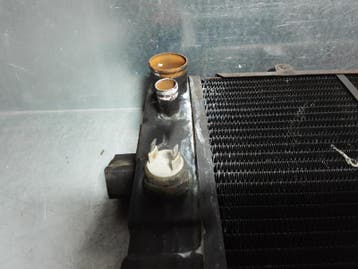 Radiator van een Opel Commodore C 2.5E Station automaat e..., Verzenden, Gebruikt, Opel