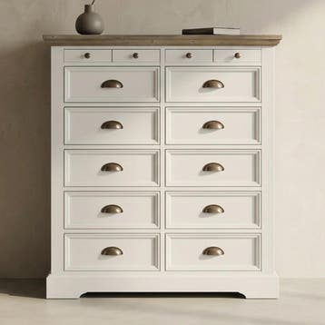 *WOONWINKEL* Tower Living Fleur Ladekast Van Hout, Verzenden, Nieuw