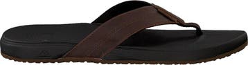 Reef Cushion Phantom Leather - Maat 37.5 - Heren Slippers -, Verzenden, Nieuw
