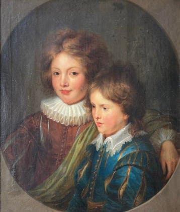 After Peter Paul Rubens (1577-1640) - Portrait of his sons, Antiek en Kunst, Kunst | Schilderijen | Klassiek