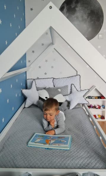 Scandinavisch Kinderbed 160x80 | Laatste Stuks!, Nieuw, 70 tot 85 cm, Ophalen of Verzenden, Lattenbodem