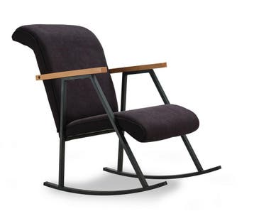 Asir 859FTN1701 Schommelstoel Zwart van €349 voor €299 NIEUW, Huis en Inrichting, Stoelen, Ophalen of Verzenden, Nieuw