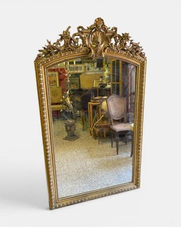 Wandspiegel - Hout - Napoleon III-spiegel
