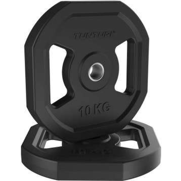 Tunturi Aerobic Pump Plate Pair, 10kg, Rubber, Sport en Fitness, Verzenden, Nieuw