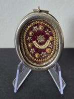 Reliekhouder - Metaal, Glas - 1850-1900