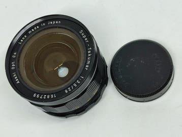Asahi, Pentax Super-Takumar 28mm f/3.5 Analoge camera, Nieuw