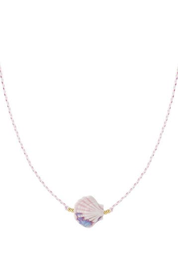Goudlief Polyester hanger kettingen turtle casual holiday..., Sieraden, Tassen en Uiterlijk, Kettingen, Verzenden, Nieuw, Roze