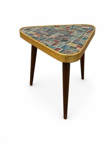 Plantentafel - Hout - Vintage plantentafel