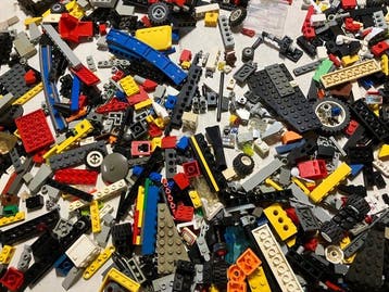 Lego Onderdelen - 6500 gram losse LEGO, Kinderen en Baby's, Nieuw