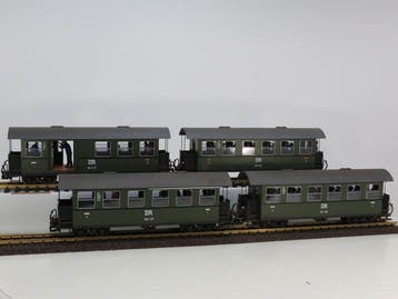 Magnus set 4 personenwagens DR LGB 30710, LGB 30700, Ophalen of Verzenden, Nieuw, Overige typen, Analoog