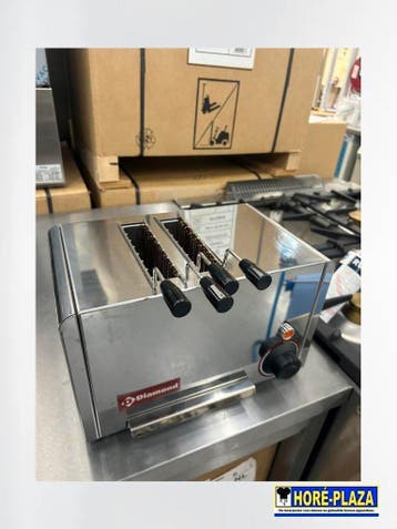 Horeca Broodrooster | 2-Sleufs Toaster, Nieuw zonder verpakking