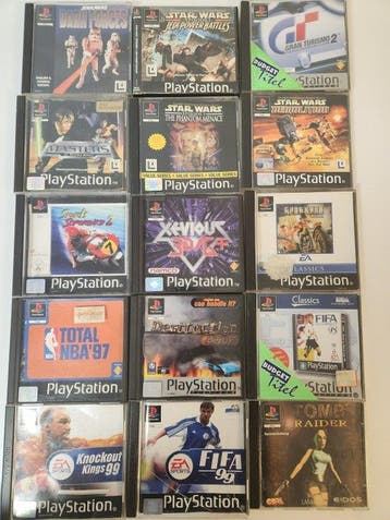 Sony - Playstation 1 (PS1) - 15x Sony PS one Games -, Nieuw