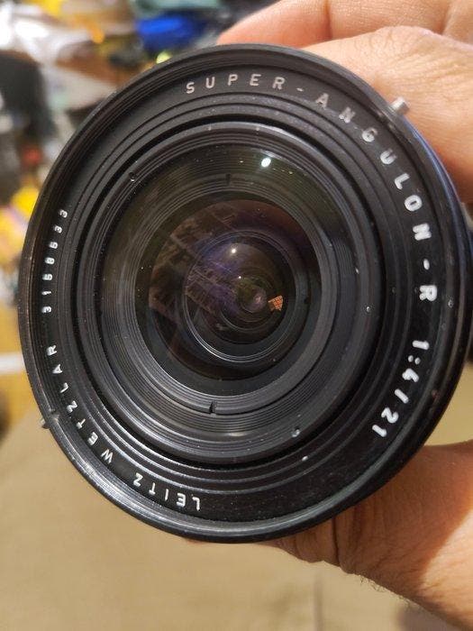 Leica Super-Angulon-R 1:4/21mm [3cam] Groothoeklens, Verzamelen, Fotografica en Filmapparatuur