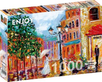 Paris Romance Puzzel (1000 stukjes) | Enjoy Puzzle - Puzzels, Verzenden, Nieuw