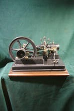 Stoommachine - Gietijzer, Messing - 1960-1970 - Stoommachine