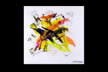 Parscha Mirghawameddin (1979) - Abstrackt No 3787