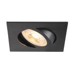 SLV NEW TRIA inbouw spot vierkant 82x82mm GU10 kantelbaar, Verzenden, Nieuw, Trendy verlichting
