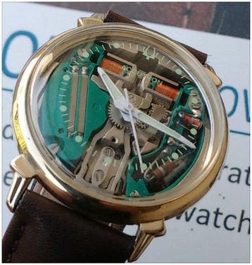 Bulova Accutron Spaceview-Révisée - 214 - Heren - 1967, Nieuw