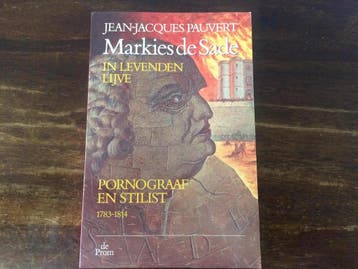MARKIES DE SADE PORNOGRAAF EN STILIST - J.j. Pauvert, Boeken, Verzenden, Gelezen, J.j. Pauvert
