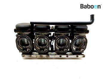 Carburateur Set Kawasaki ZZR 1100 1990-1992 (ZZR1100, Verzenden, Gebruikt