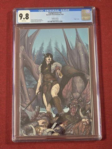 Vampiverse #2 - Musabekov Variant - 1 Graded comic - Eerste, Boeken, Nieuw