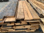 Barnwood planken 2 zijden uitstraling zwart en naturel hout, Gebruikt, 25 tot 50 mm, Grenen, Ophalen of Verzenden