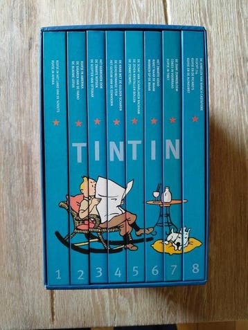 Kuifje - De avonturen van Kuifje - 8 Boxset - Diverse, Boeken, Nieuw