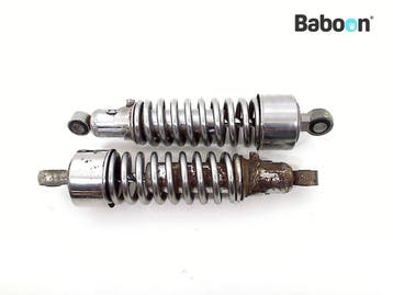 Achter Schokbreker Set Yamaha XJ 700 Maxim 1985 (XJ700), Verzenden, Gebruikt