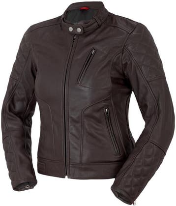 Bogotto Chicago Retro Dames Bruin Leren Motorjas, Motoren, Jas | leer, Nieuw met kaartje, Bogotto, Heren