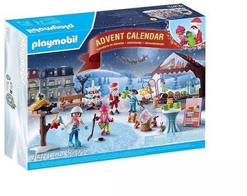 Playmobil Adventskalender Kerst Uitstapje Naar De Kerstmarkt, Verzenden, Nieuw