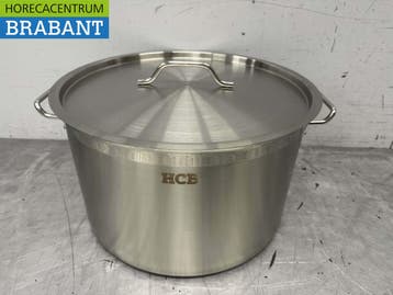 HCB RVS Soeppan Kookpan Pan Inductie 45 x 28 cm 44 liter, Ophalen of Verzenden, Nieuw in verpakking
