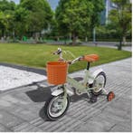 Kinderfiets 12 Inch met Zijwieltjes en Mandje + Remmen, Fietsen en Brommers, Fietsen | Kinderfietsjes, Verzenden, Nieuw