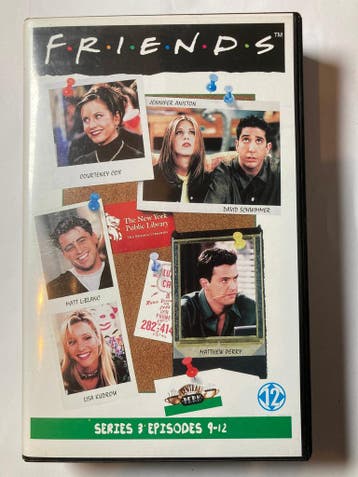 FRIENDS SERIES 3 EPISODES 9 - 12 (VHS), Cd's en Dvd's, Verzenden, Gebruikt