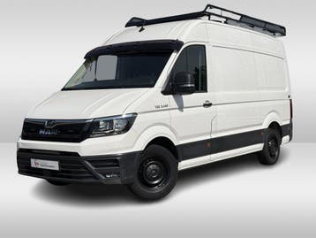 MAN TGE 35 2.0 L3H3 | Navi | Carplay | Trekhaak | Imperiaal, Stof, Gebruikt, MAN, Wit