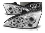 Angel Eyes koplampen Chrome geschikt voor Ford Focus, Auto-onderdelen, Verlichting, Verzenden, Nieuw, Ford