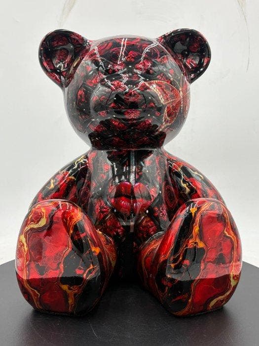 Naor - Teddy pop art, Antiek en Kunst, Kunst | Designobjecten