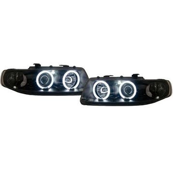 Koplampen Seat Leon 1M Angel Eyes Ice CCFL, Ophalen of Verzenden, Nieuw