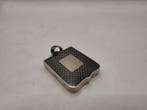 Zilver - Medaillon - Antiek zilver 900/1000 met niello -