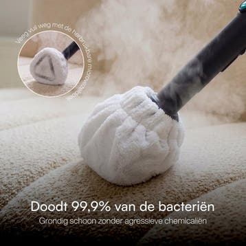 Samako Halo Stoomreiniger 1500W - Vloerreiniger met, Ophalen of Verzenden, Zo goed als nieuw