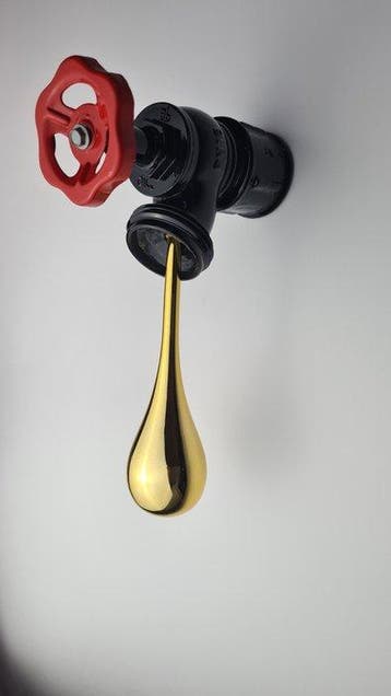 Santicri - sculptuur, Running out - 26 cm - Hars - 2020, Nieuw
