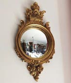 Wandspiegel- Witchs Eye / Butler - Glas, Hars - Barokke