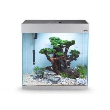 Osaka OptiSet 60cm Grijs (Aquaria & meubels), Ophalen of Verzenden, Nieuw, Leeg aquarium