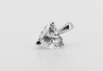 Hanger - 14 karaat Witgoud - 2.01ct. tw. Diamant (Lab-grown)