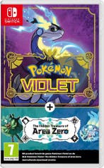 Switch Pokemon Violet + The Hidden Treasure Of Area Zero, Verzenden, Zo goed als nieuw