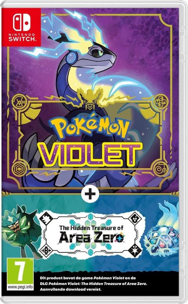 Switch Pokemon Violet + The Hidden Treasure Of Area Zero, Spelcomputers en Games, Spelcomputers | Nintendo Switch, Zo goed als nieuw