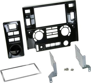 2-DIN paneel Land Rover Defender 2007- Piano Zwart, Auto diversen, Verzenden, Nieuw