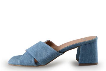 Manfield Muiltjes in maat 37 Blauw, Overige typen, Zo goed als nieuw, Manfield, Verzenden