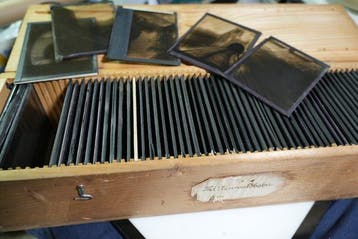 Lumière Colección Completa: 65 Placas de Cristal de Linterna, Nieuw
