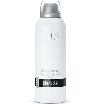 JANZEN – Deodorant Spray Black 22 – 150 ml, Verzenden, Nieuw